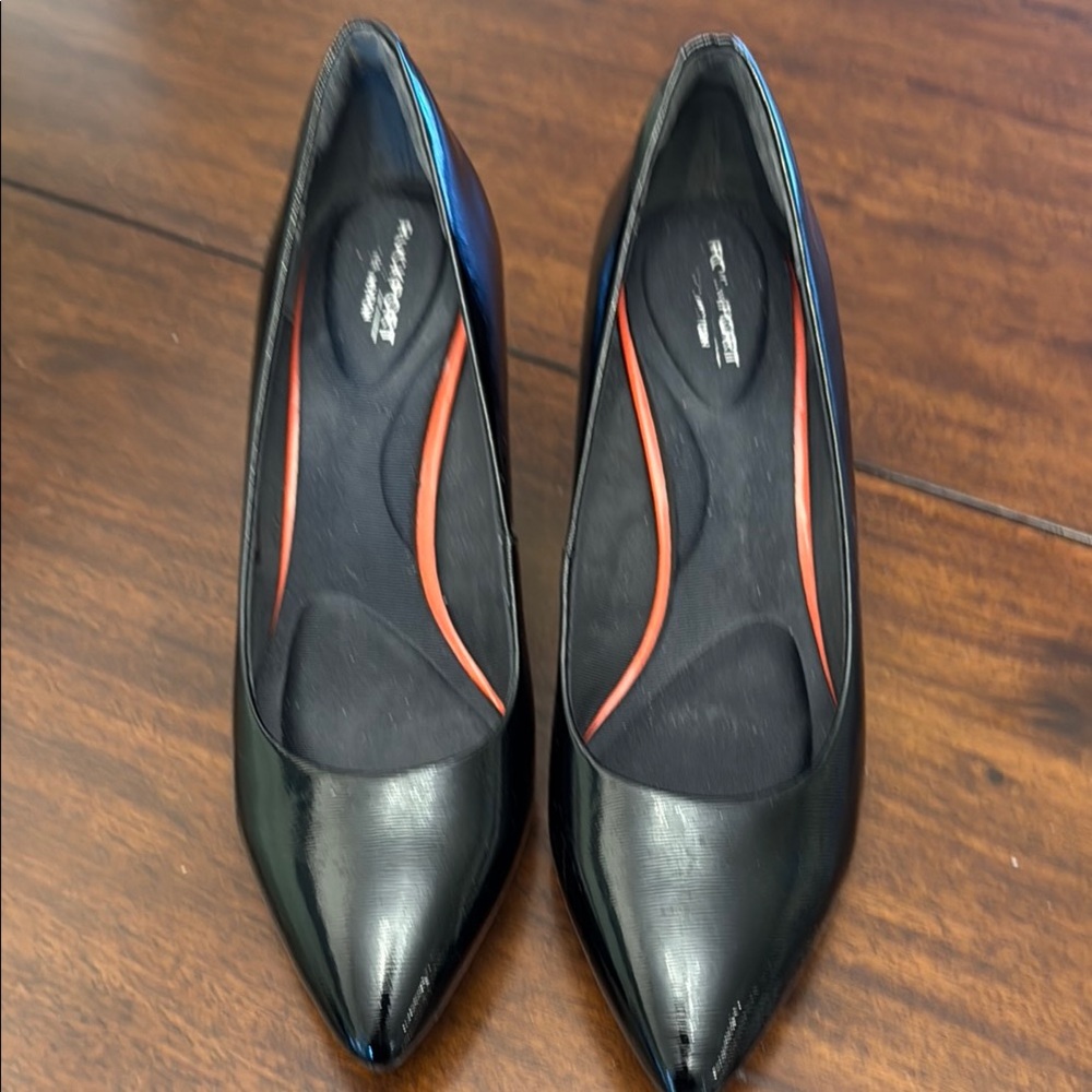 BCBGeneration Glossy Black Heels